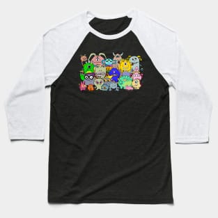 Monster Ranger Team Baseball T-Shirt